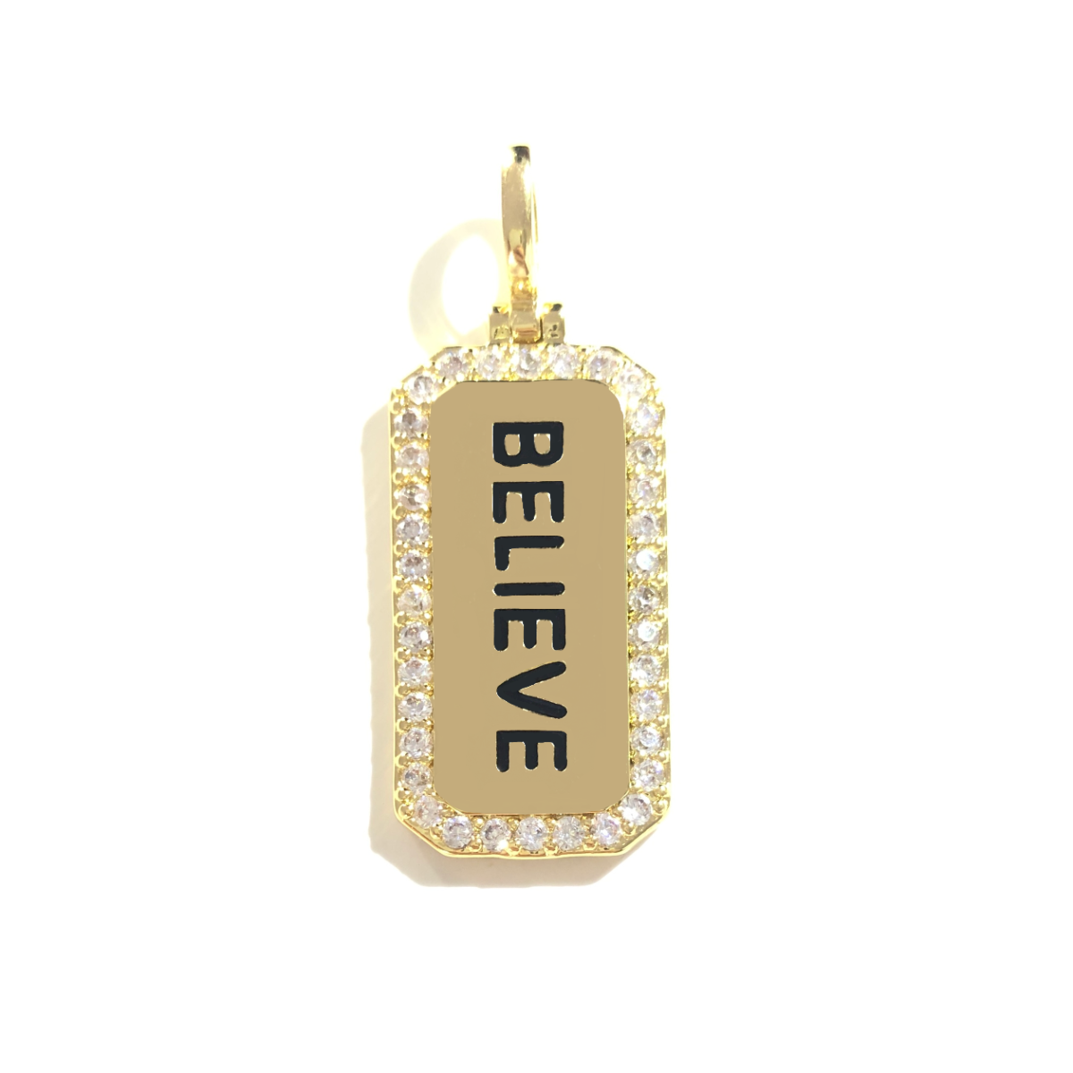 5 Stück GLAUBEN Wortanhänger C – Jewelry Making Quotes Bewertung und Preis