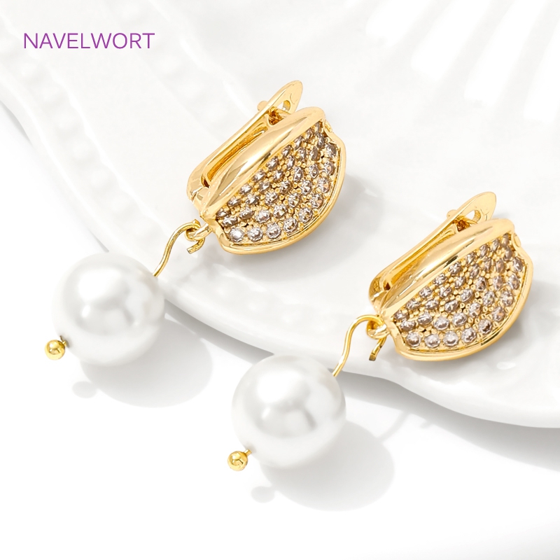 Ohrhaken aus 18 Karat vergolde – Jewelry Making Pieces Bewertung und Preis