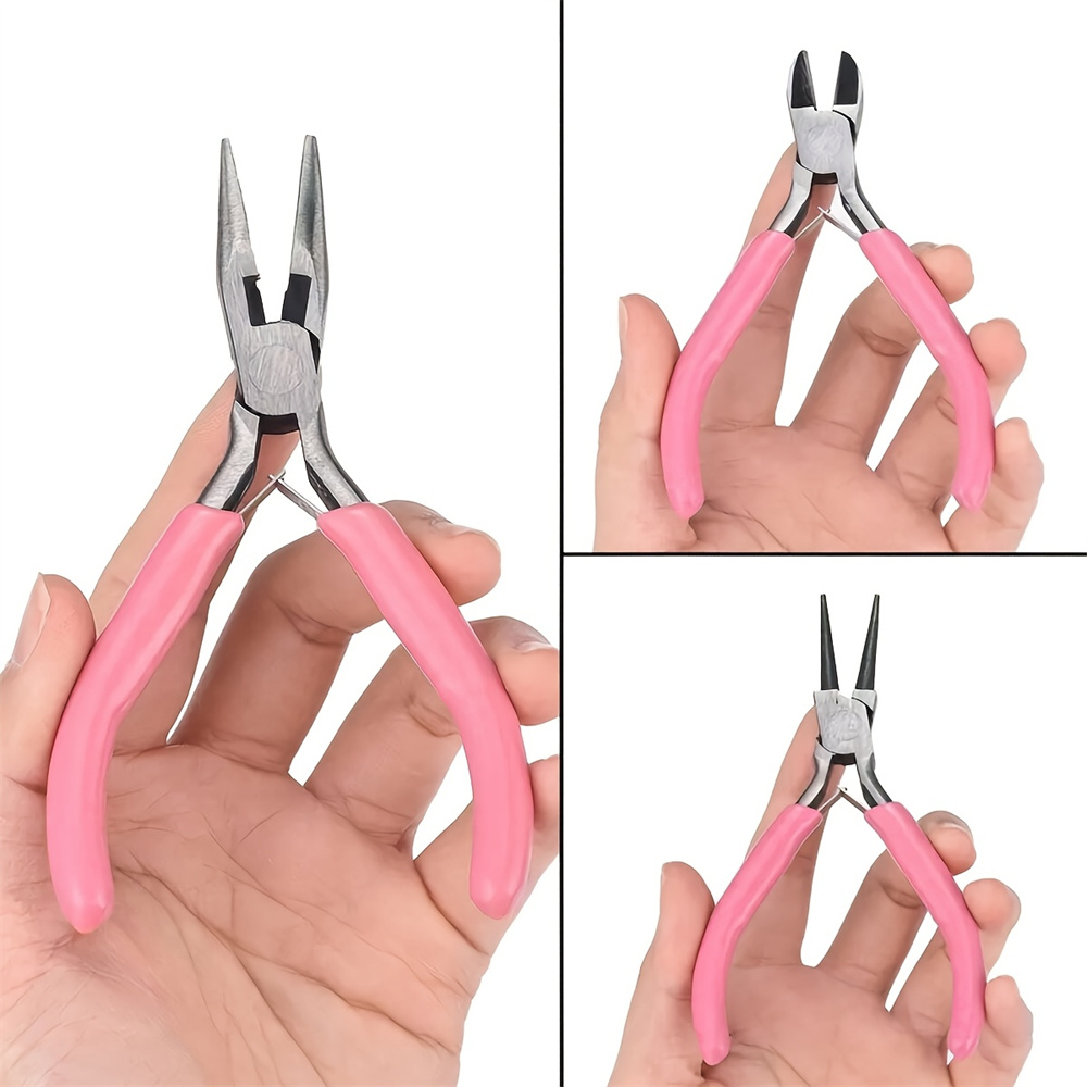 1 Set Profi-Werkzeugset, enthä – Jewelry Making Round Nose Pliers Bewertung und Preis