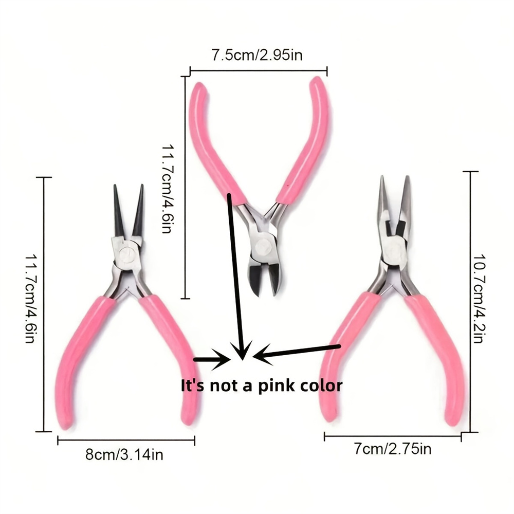 1 Set Profi-Werkzeugset, enthä – Jewelry Making Round Nose Pliers Bewertung und Preis