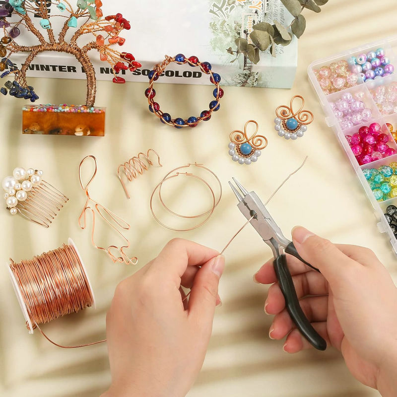 0,3–1,0 mm Schmuck-Perlendraht – Jewelry Making With Copper Wire Bewertung und Preis