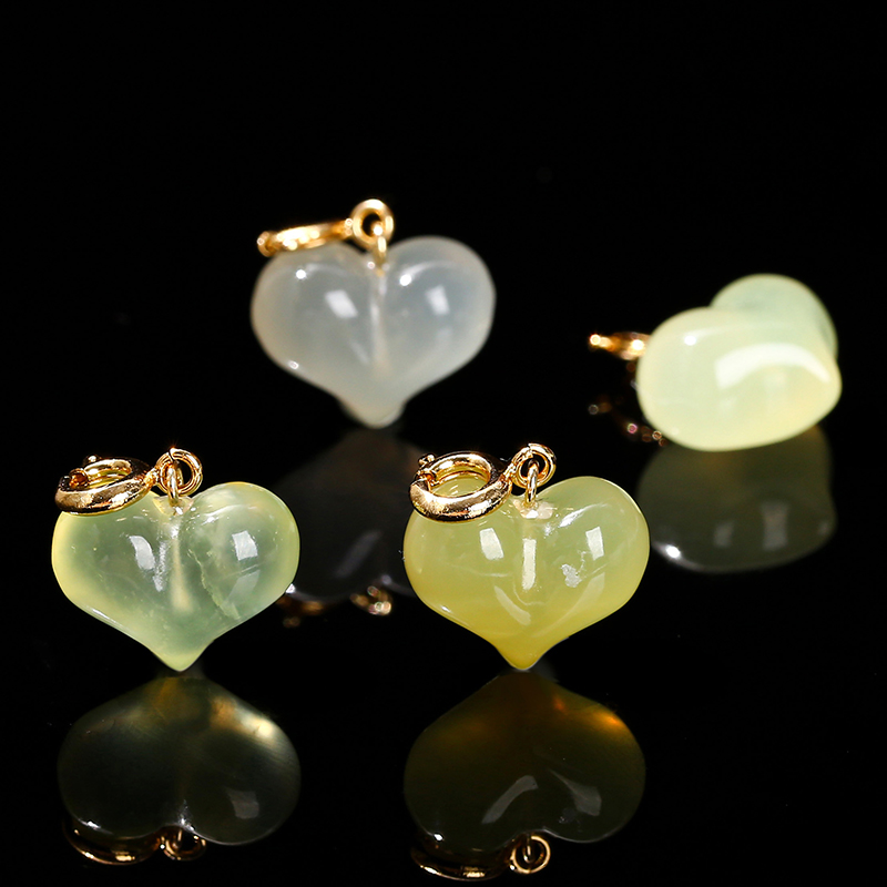 1 pc Naturstein hellgrün Jade  – Jewelry Making Light Bewertung und Preis