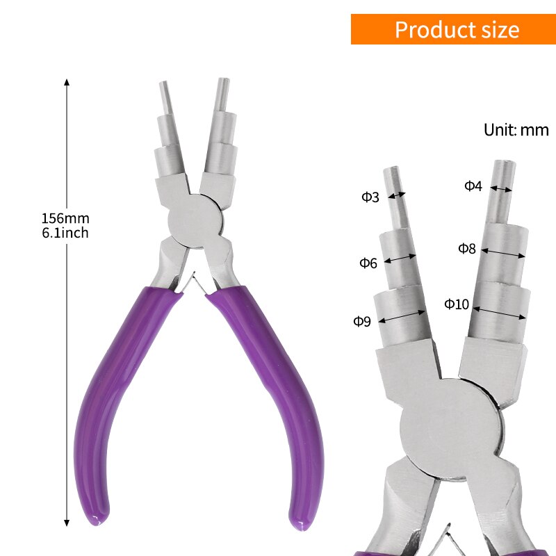 Schmuckzange, 6-in-1-Zange zur – Jewelry Making Round Nose Pliers Bewertung und Preis