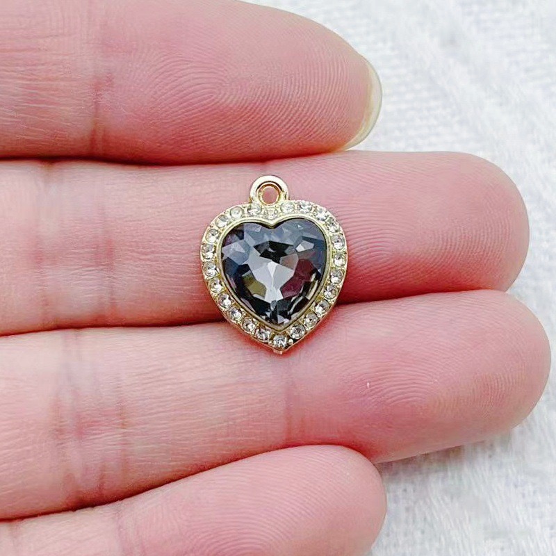 10 Stück herzförmige, mit bunt – Jewelry Making Bewertung und Preis