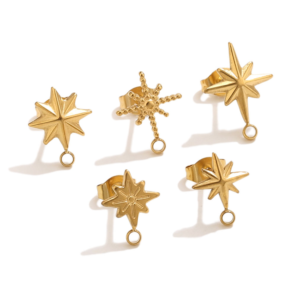 6 Stück Edelstahl-Stern-Ohrste – Jewelry Making Tools Bewertung und Preis