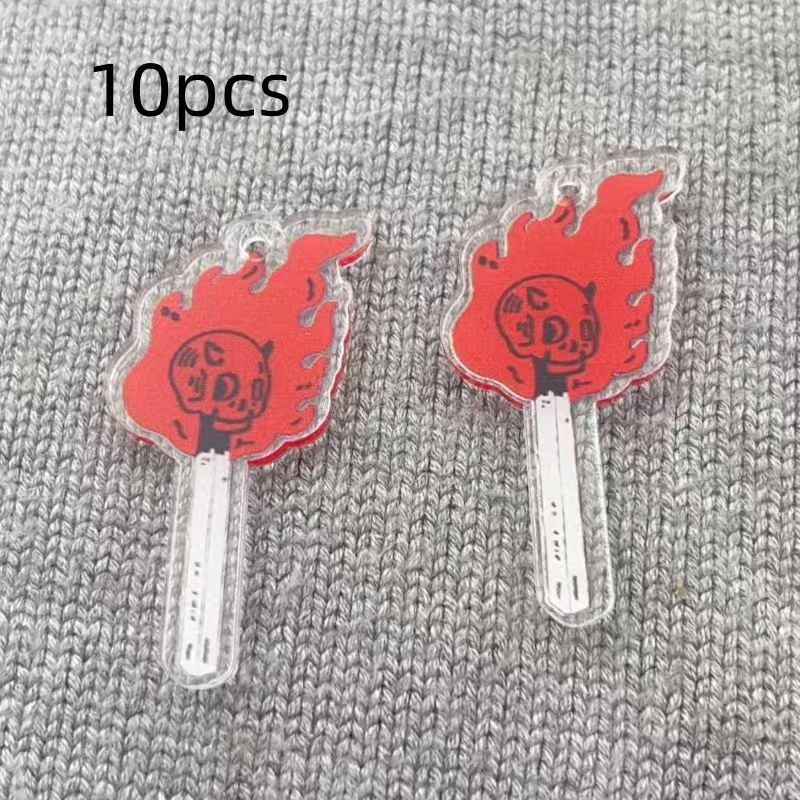 10 Stück Acryl-Totenkopf-Anhän – Jewelry Making Factory Bewertung und Preis