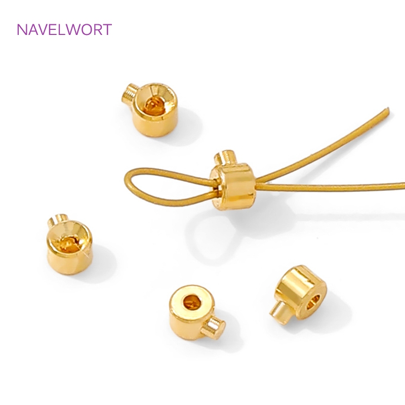 18 Karat vergoldete runde Crim – Jewelry Making Light Bewertung und Preis