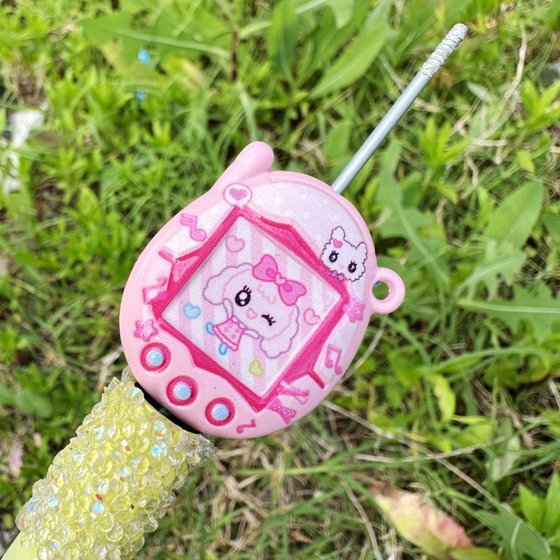 Tamagotchi doppelseitig bedruc – Jewelry Making With Beads Bewertung und Preis