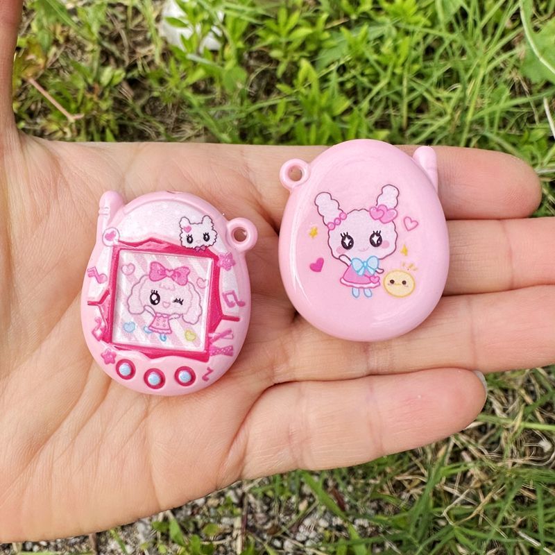 Tamagotchi doppelseitig bedruc – Jewelry Making With Beads Bewertung und Preis