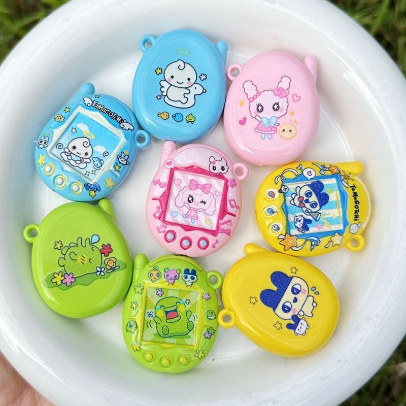 Tamagotchi doppelseitig bedruc – Jewelry Making With Beads Bewertung und Preis