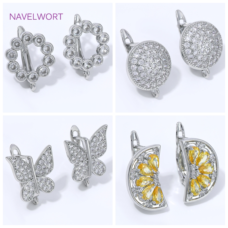 18K Vergoldete Fächerförmige B – Jewelry Making Pieces Bewertung und Preis