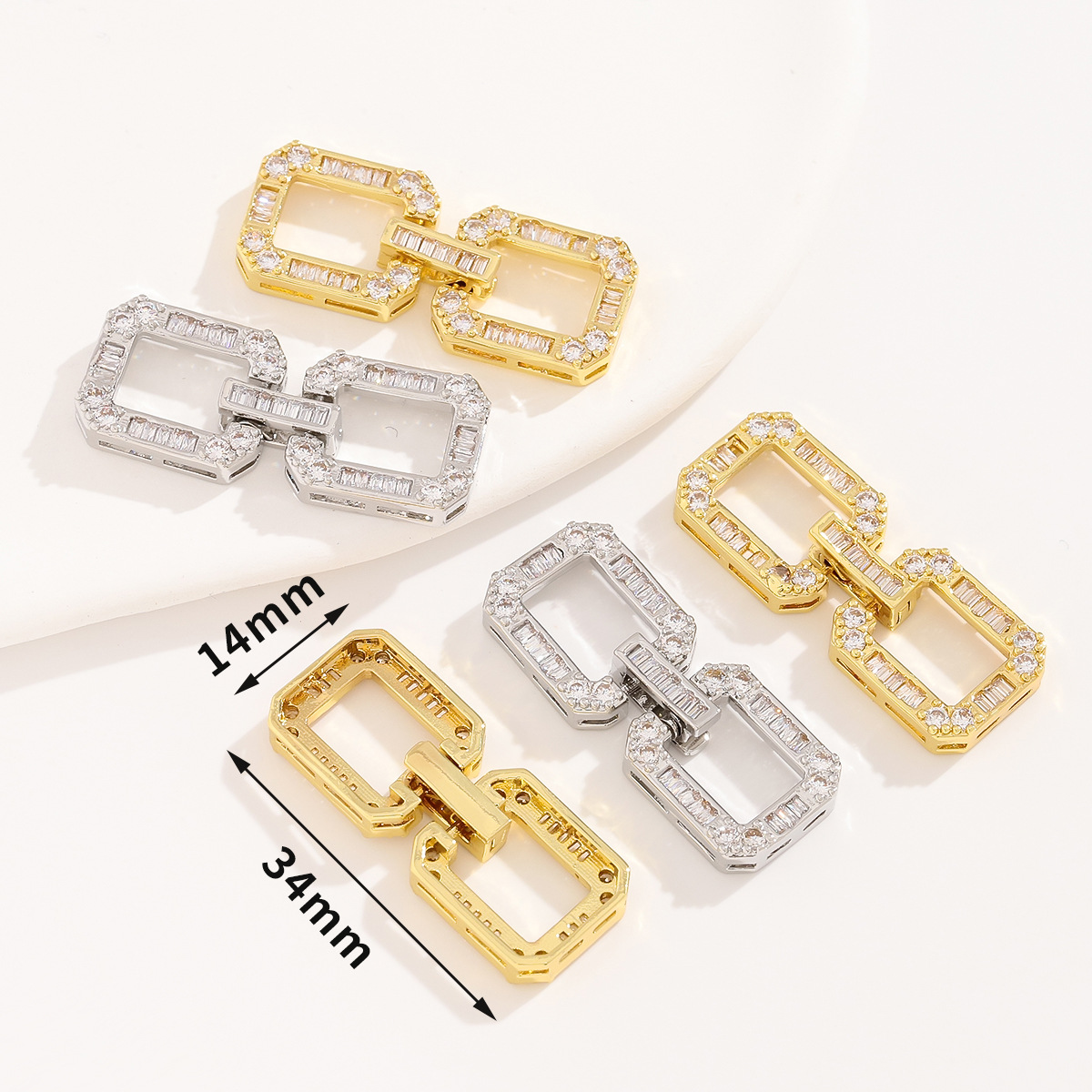 Juya 18K vergoldeter dekorativ – Jewelry Making Pieces Bewertung und Preis