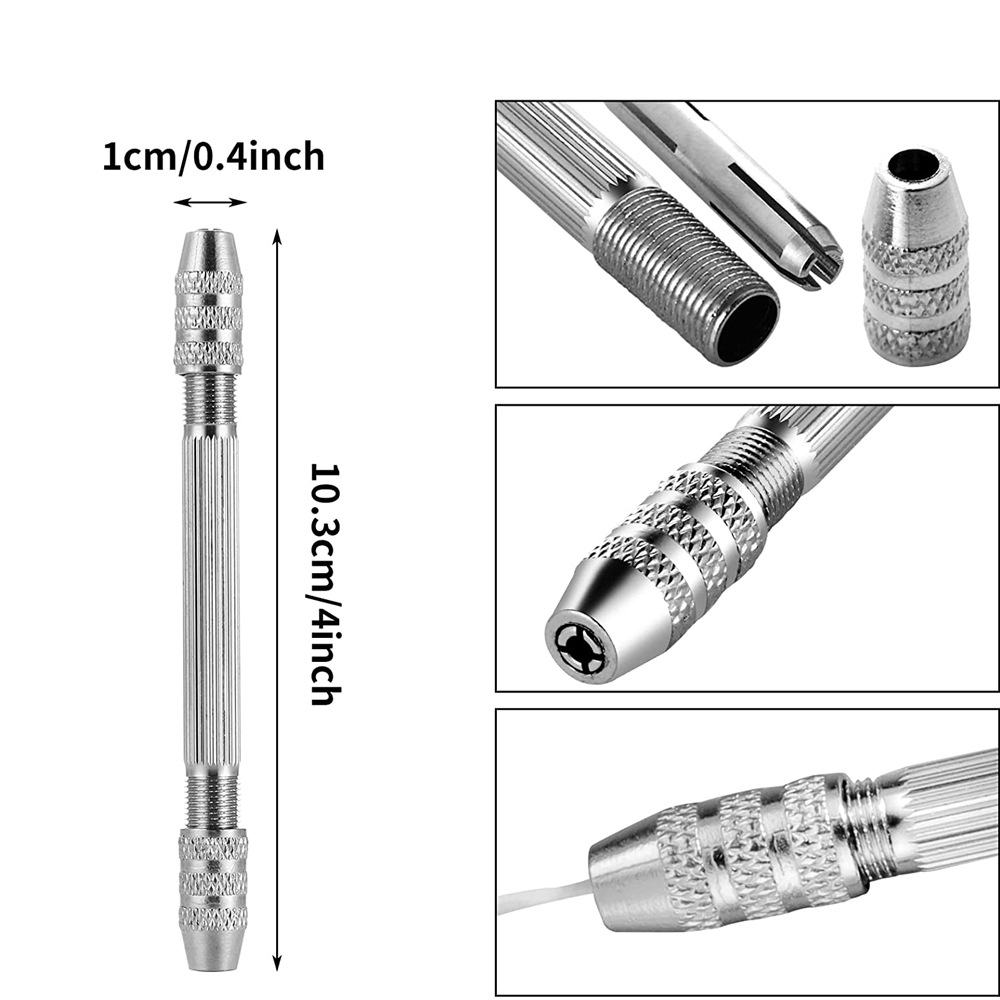 Doppelkopf-Handbohrbasis, 0,8– – Jewelry Making With Copper Wire Bewertung und Preis