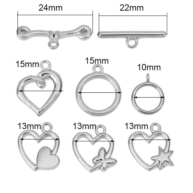 5 Sets PVD-beschichtete, langl – Jewelry Making Metals Bewertung und Preis