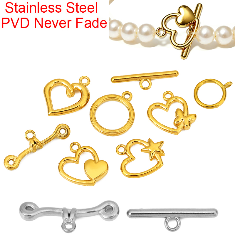 5 Sets PVD-beschichtete, langl – Jewelry Making Metals Bewertung und Preis