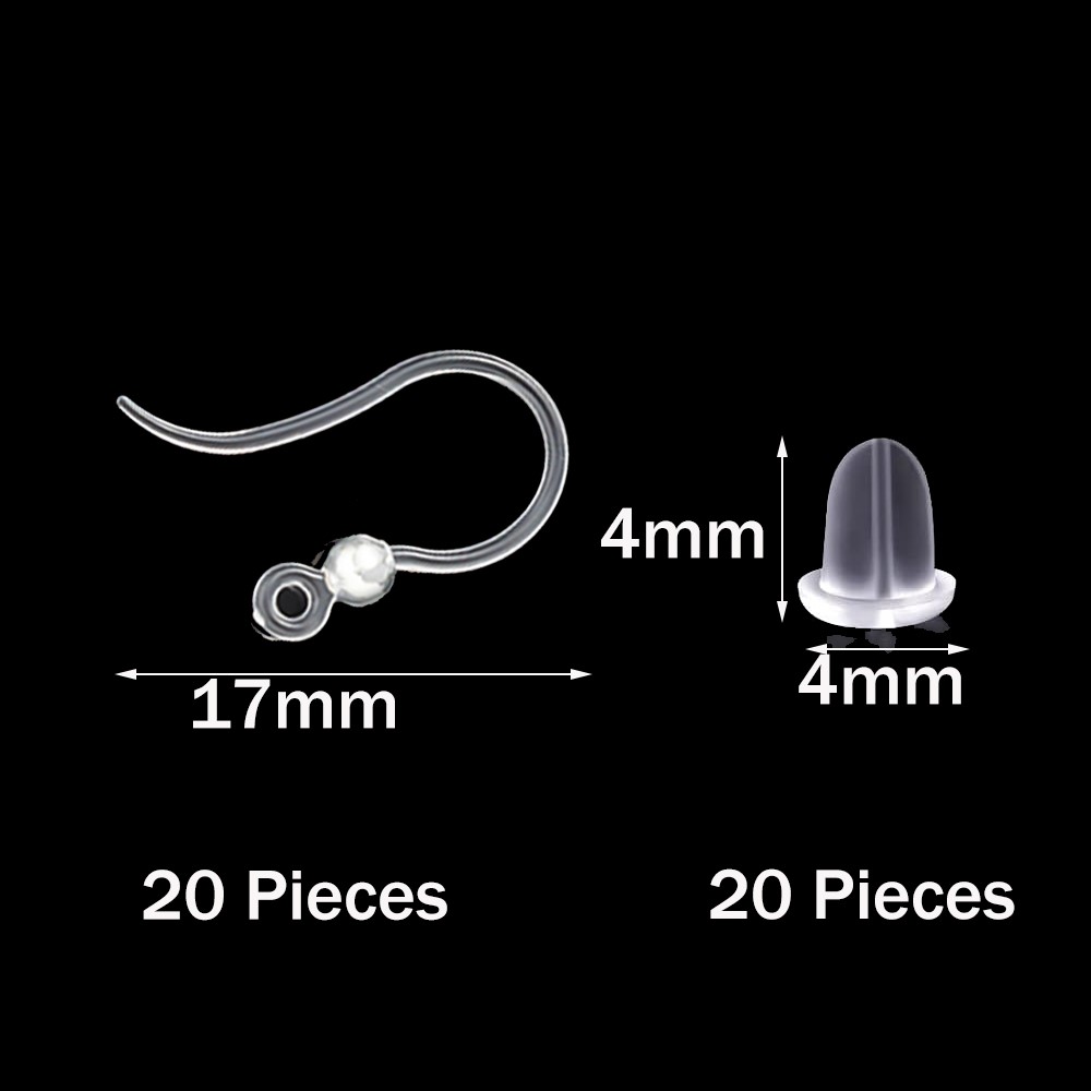 40 Stück durchsichtige Kunstst – Jewelry Making School Bewertung und Preis