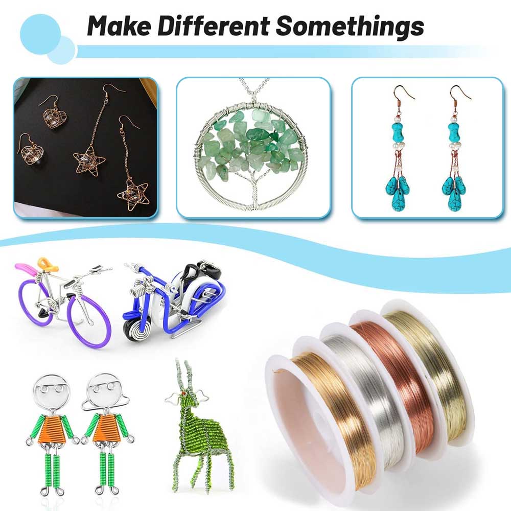 1 Stück 0,2-1mm Kupferdraht fü – Jewelry Making With Copper Wire Bewertung und Preis