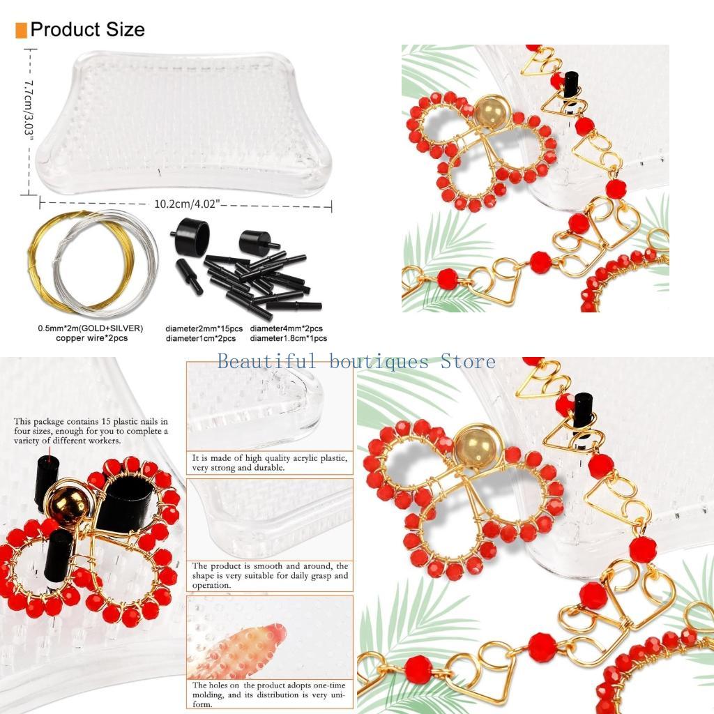 U4LF Kunststoff-Drahtbiegevorr – Wire Jewelry Making Jig Bewertung und Preis