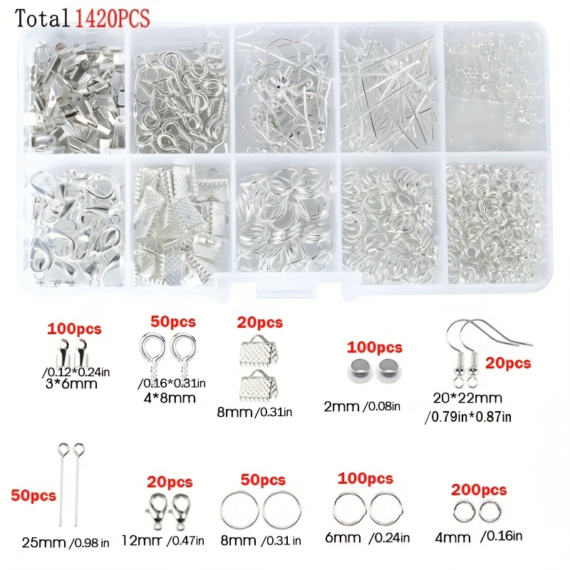 1420-teiliges Schmuckzubehör-S – Jewelry Making Tools Bewertung und Preis