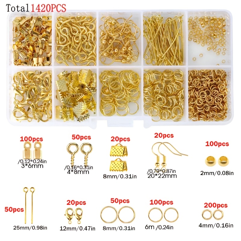 1420-teiliges Schmuckzubehör-S – Jewelry Making Tools Bewertung und Preis