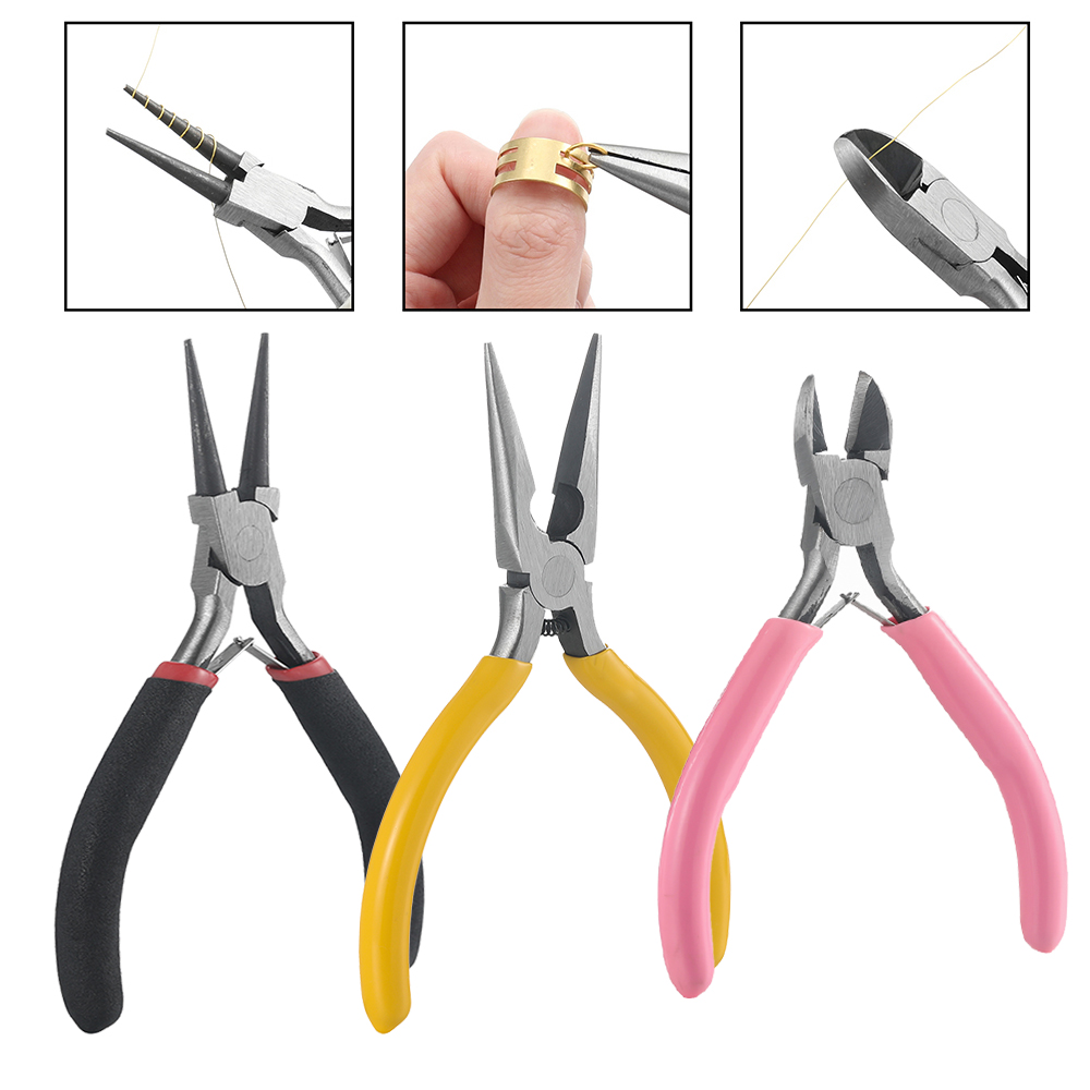 3 teile/satz 3 Stile Schmuck Z – Jewelry Making Round Nose Pliers Bewertung und Preis