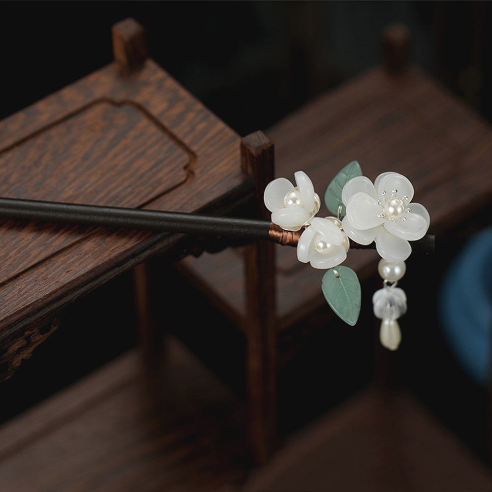 Retro Blume Haarnadel Mit Perl – Jewelry Making With Beads Bewertung und Preis