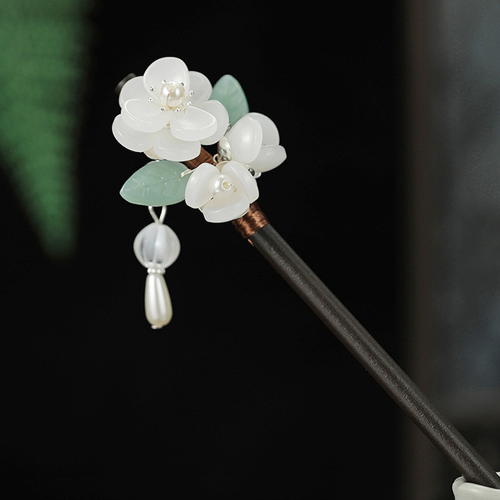 Retro Blume Haarnadel Mit Perl – Jewelry Making With Beads Bewertung und Preis